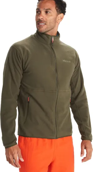 MARMOT Men's Rocklin Full-Zip Jacket - Classic, Warm, Lightweight 100-Weight Fleece Layer
