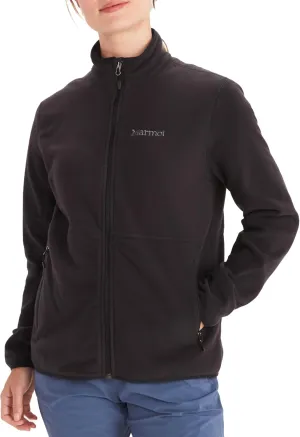 MARMOT Women's Rocklin Full-Zip Jacket - Classic, Warm, Lightweight 100-Weight Fleece Layer