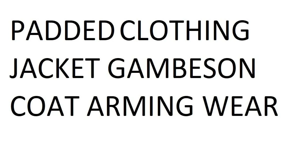 Medieval Military Coat, medieval gambeson, white gambeson, long sleeve gambeson, thick padded padded jacket, cotton gambeson, large sleeve, (S)