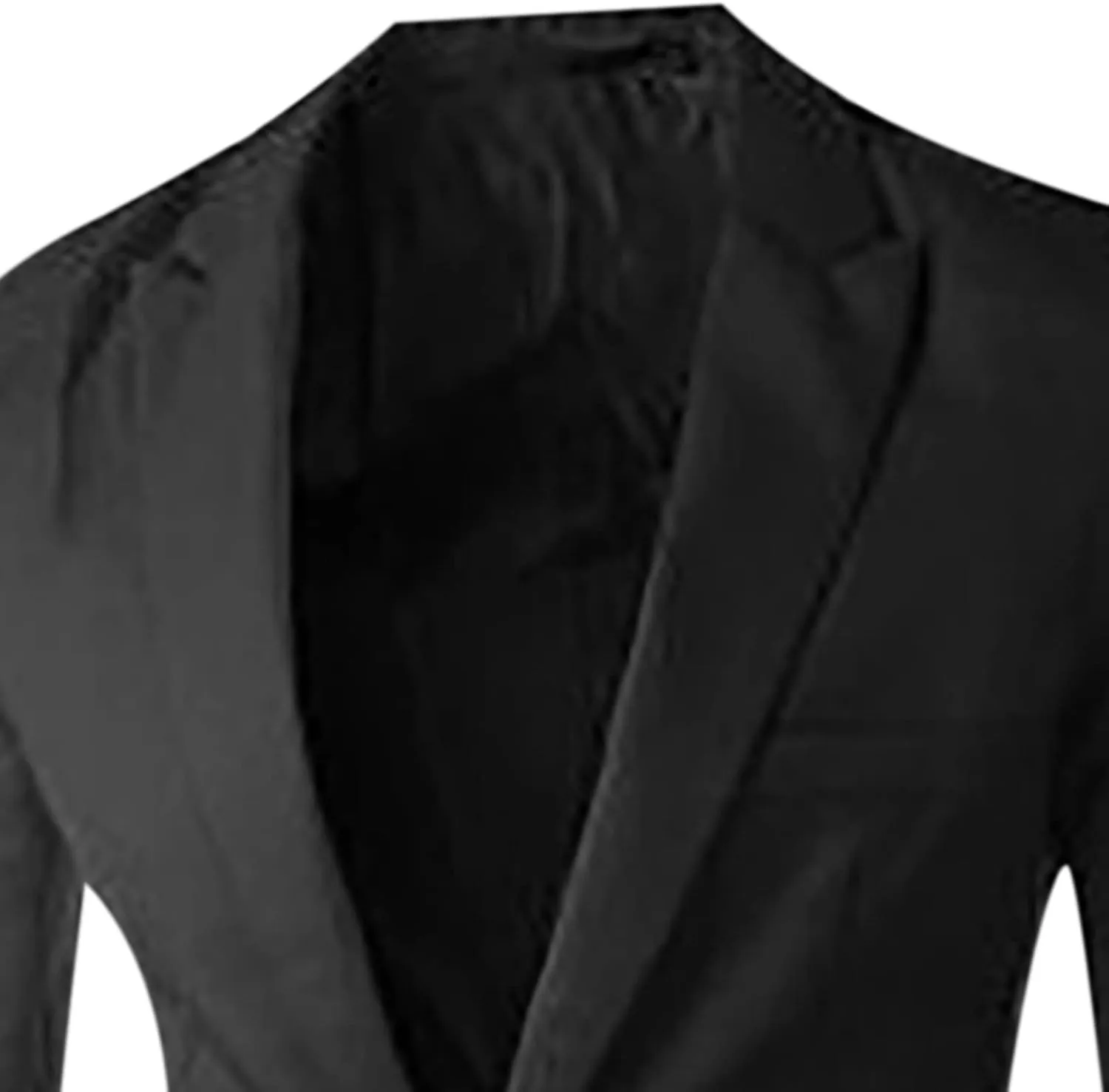 Men Casual Blazer Jackets Slim Fit Suits Jacket One Button Business Sports Coat Solid Long Sleeve Office Work Tops