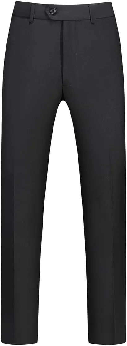 Mens 3 Piece Suits Slim Fit One Button Tuxedo Suits for Men Solid Business Casual for Wedding Blazer Pants Vest Suit Set