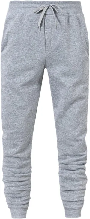 Mens Autumn Winter Fashion Pants Hip Hop Pants Lace Up Track Cuff Solid Color Casual Workout Pants with Pockets