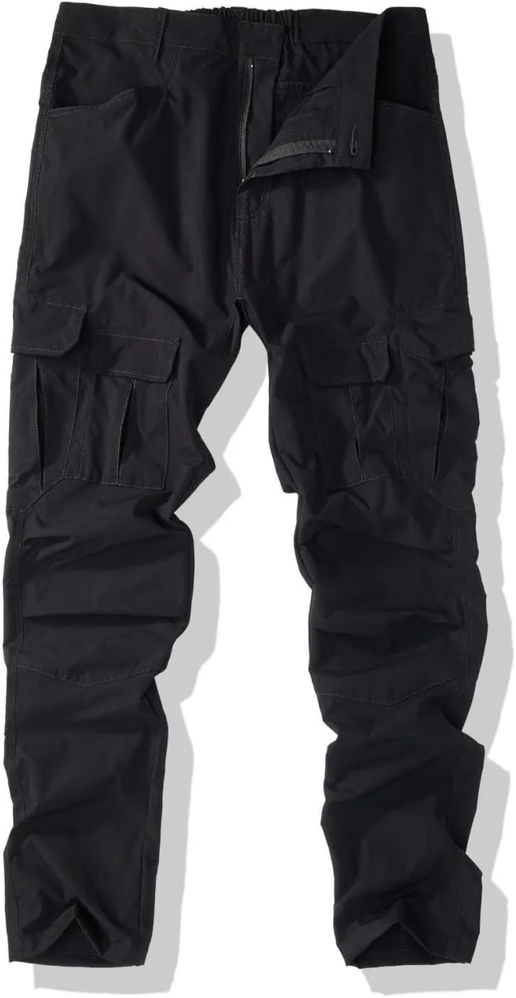 Men's Cargo Hiking Pants Lightweight Water Resistant Quick Dry Outdoor Travel Climbing Work Pants 2025