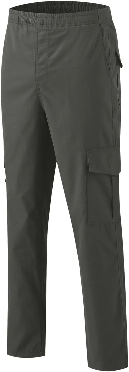 Men's Cargo Pants Elastic Waistband Chino Slim Skinny Cargos Men Men's Cargo Pants Casual Trousers Tracksuit Trousers