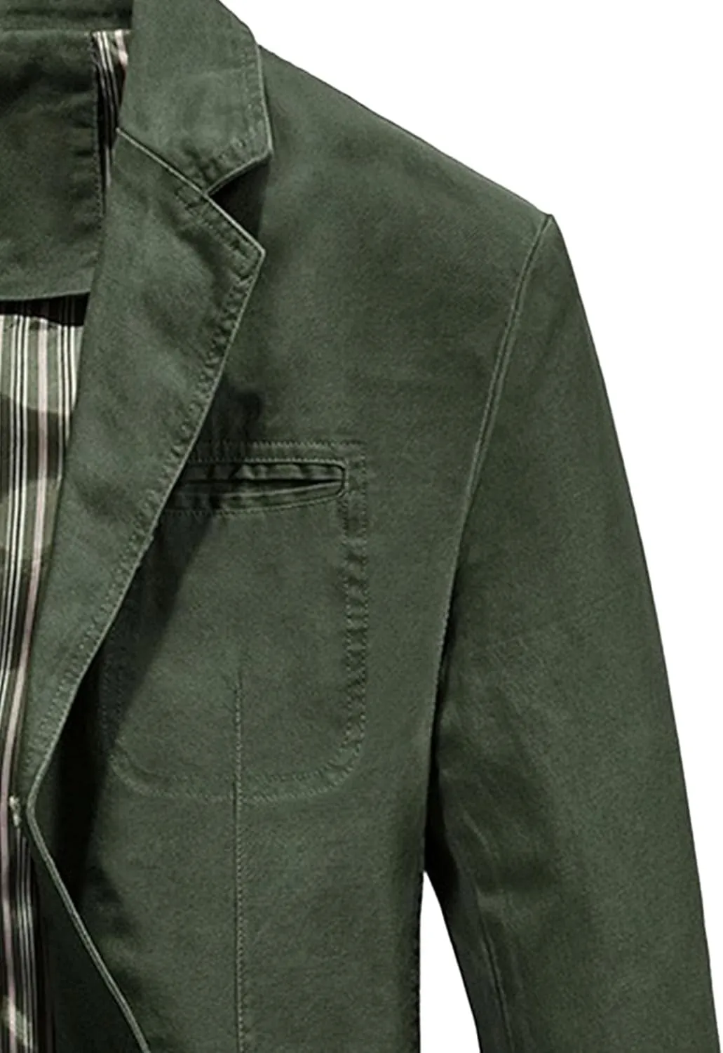 Men's Casual Denim Suit Jackets Vintage Lapel Blazer Sport Coats Slim Fit Lightweight Business Jean Jackets