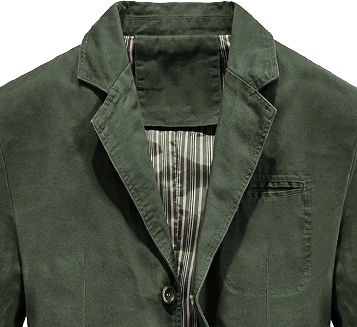 Men's Casual Denim Suit Jackets Vintage Lapel Blazer Sport Coats Slim Fit Lightweight Business Jean Jackets