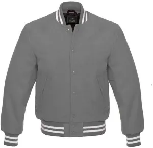 Men's Classic All Wool Varsity Jacket Baseball Style Premium Quality Winter Jacket