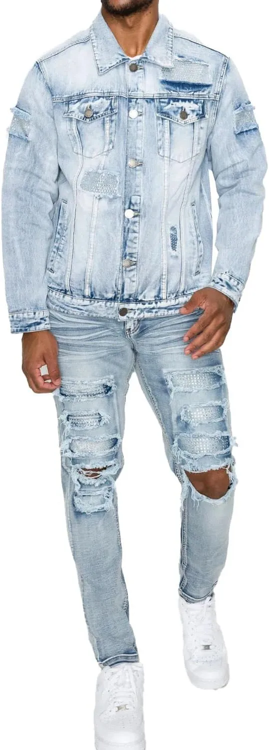 Men's Classic Fashion Denim Jean Jackets