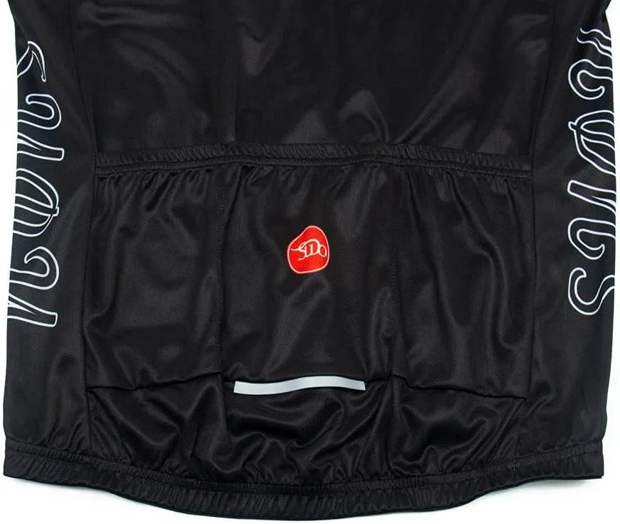 Men's Cycling Jersey Set Long Sleeve Cycling Clothing Road Bike Shirts Bicycle Jersey with 20D Gel Padded Long Pants