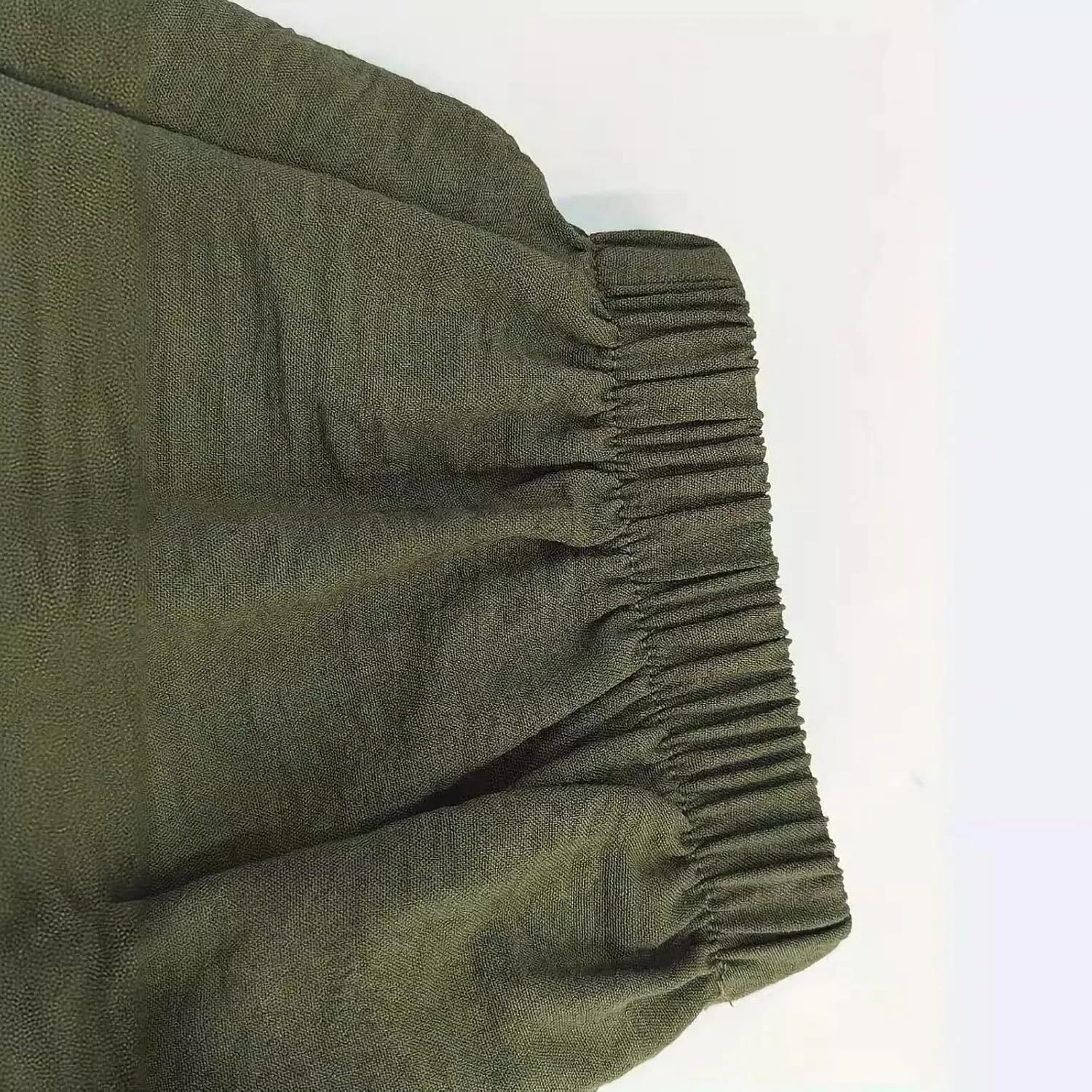 Mens Linen Harem Pants Casual Loose Fit Beach Drawstring Elastic Waist Yoga Trousers Vintage Fashion with Pockets