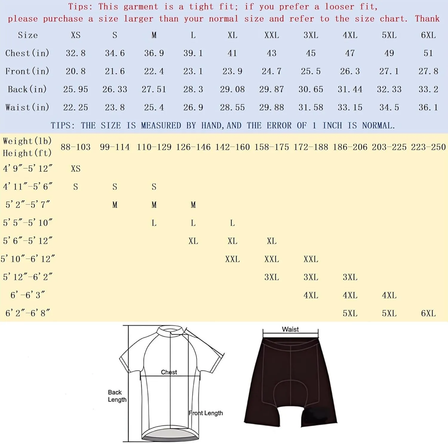 Men's Long Sleeve Cycling Jerseys Bicycle Long Sleeve Set Cycling Shirt with 4D Padded Bib Pants