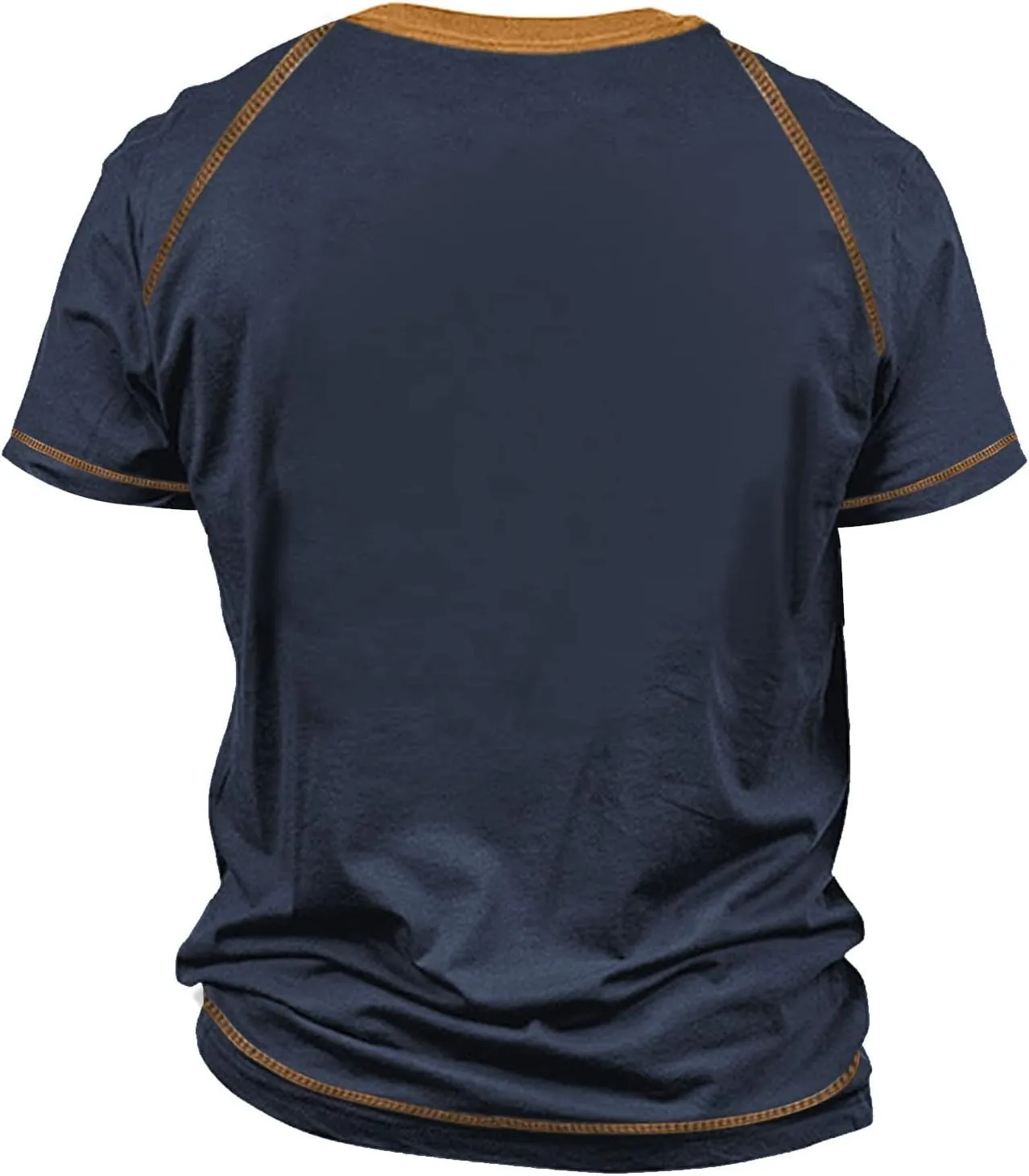Men's Oversized Retro T Shirt Muscle Gym Workout Athletic Shirt Cotton Tee Shirt Top