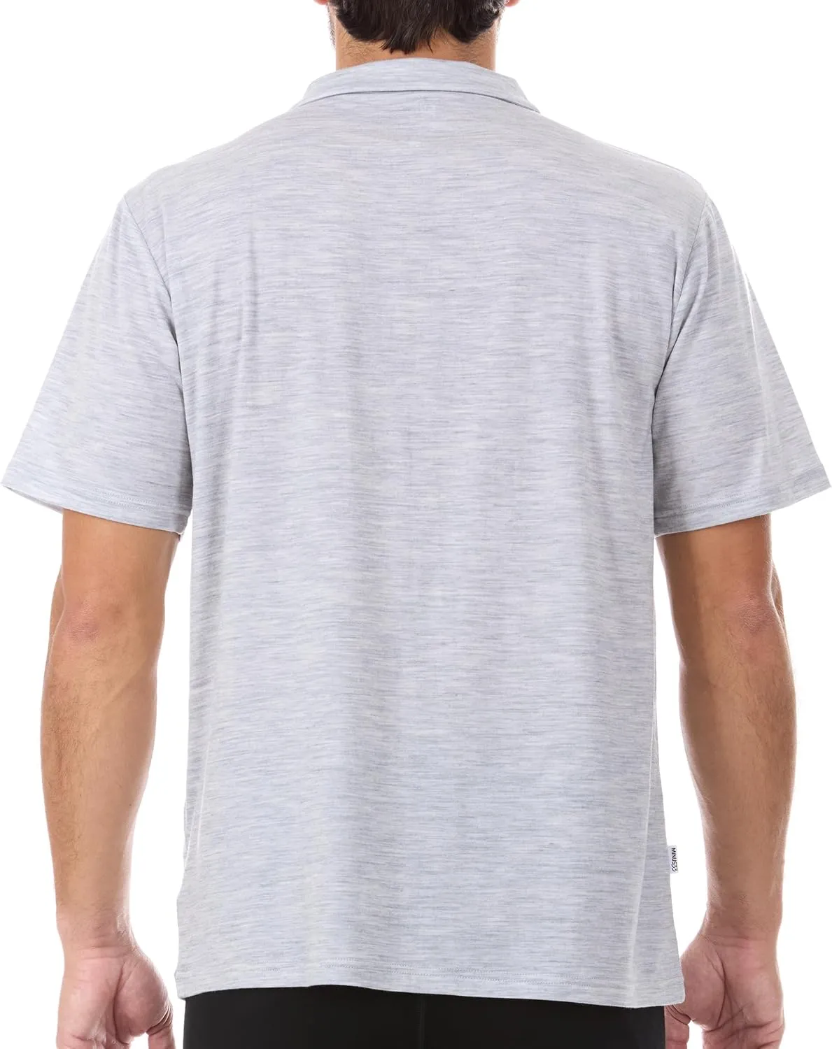 Men's Polo Shirt - Merino Wool - Golf Shirt - Work Shirt