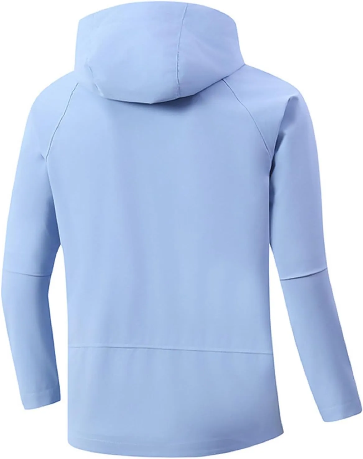 Men's Raincoat Outdoor Climbing Jacket Riding Trench Coat Windproof Lightweight Hardshell Jacket
