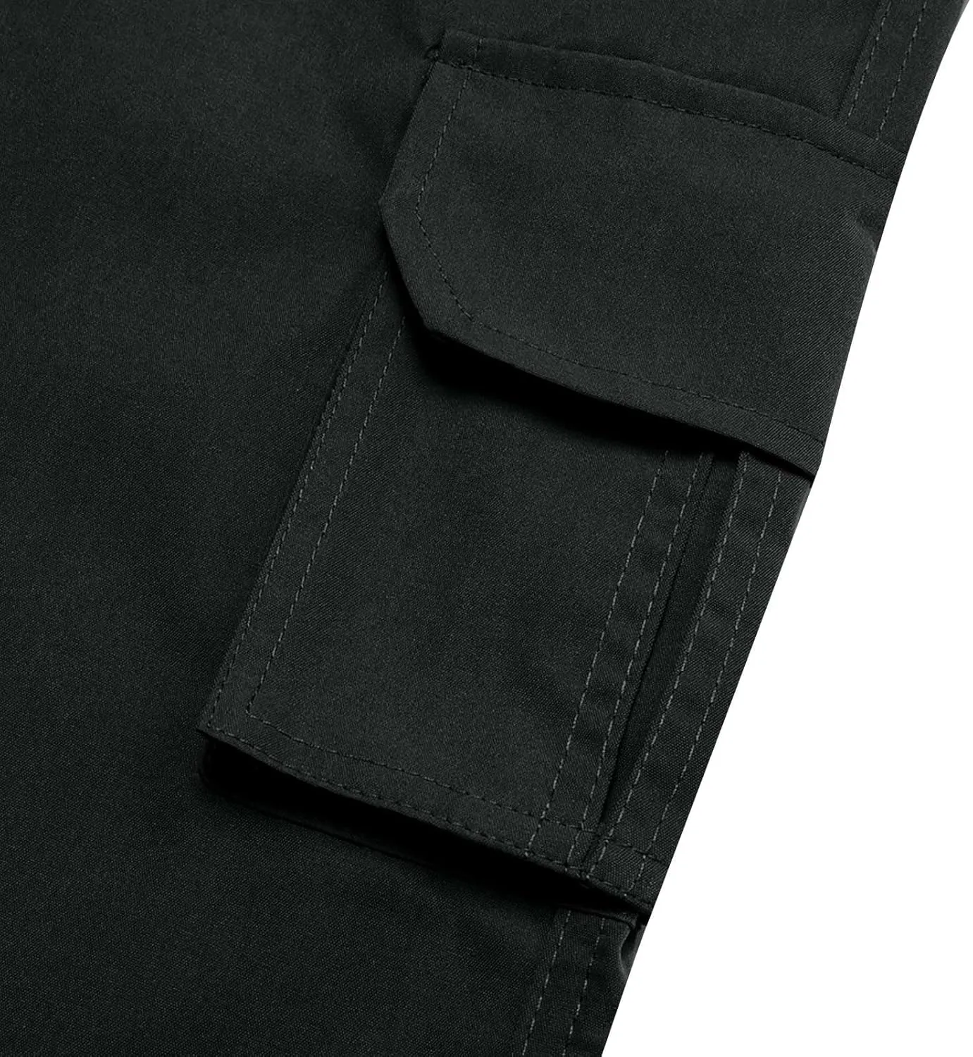 Mens Resort Wear 2025 Polyester Joggers Pants,Loose Casual Tapered Sweatpants,Drawstring Elastic Waist Baggy Cargo Pant