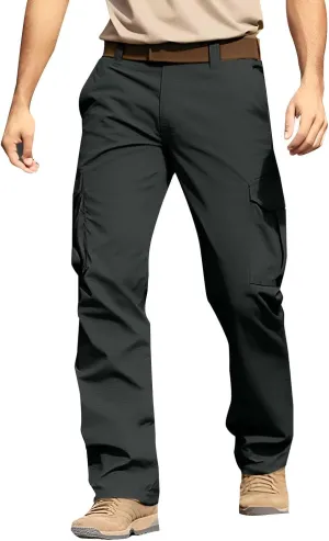 Mens Resort Wear 2025 Polyester Joggers Pants,Loose Casual Tapered Sweatpants,Drawstring Elastic Waist Baggy Cargo Pant