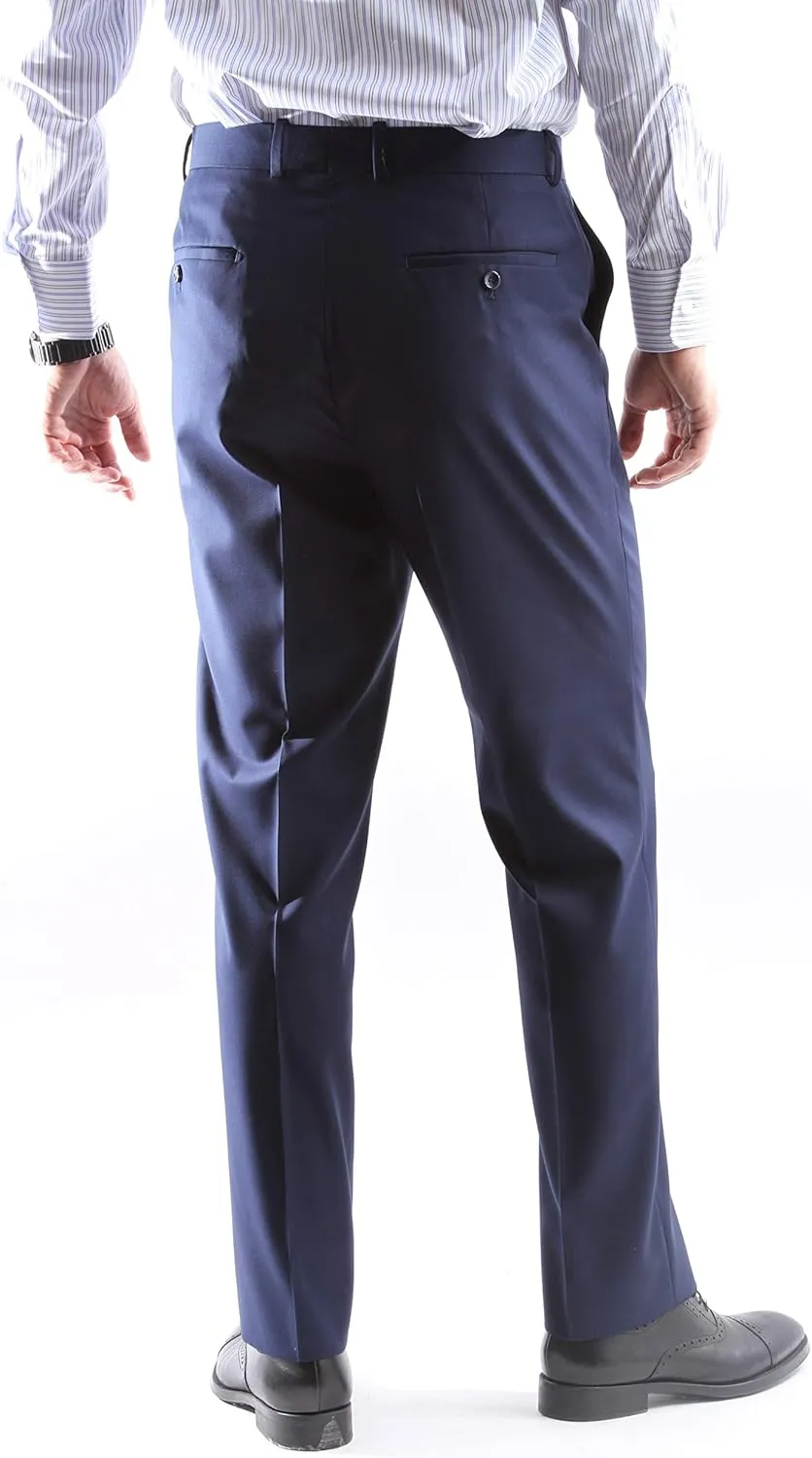 Men's Single Breasted 2 Button Extra Fine Slim Fit Dress Suit