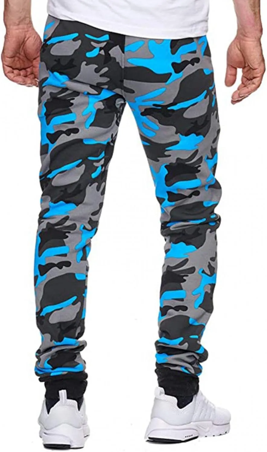 Men's Straight-fit Cargo Pants - Casual Tactical Pants Work Cargo Hiking Pants Camouflage Combat Cargo Trousers