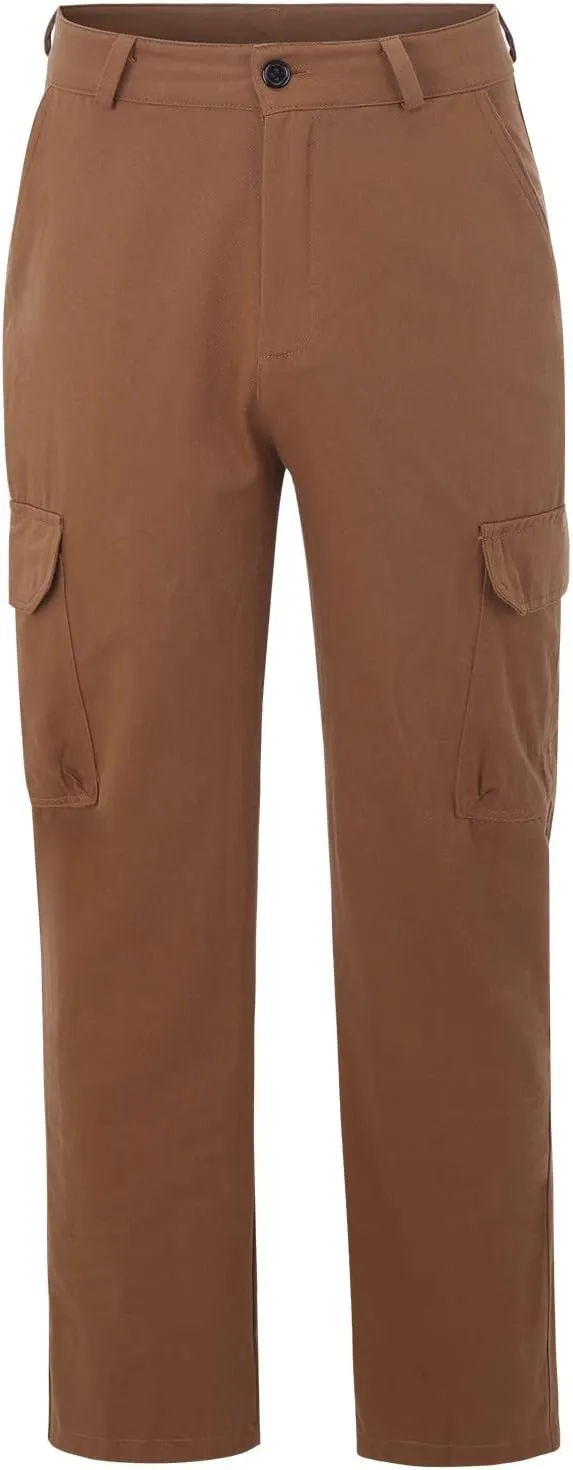Mens Sweatpants Cargo Workout Pants for Running Sweatpants Hiking Casual Cotton Chinos Cargo Pants Drawstring Joggers