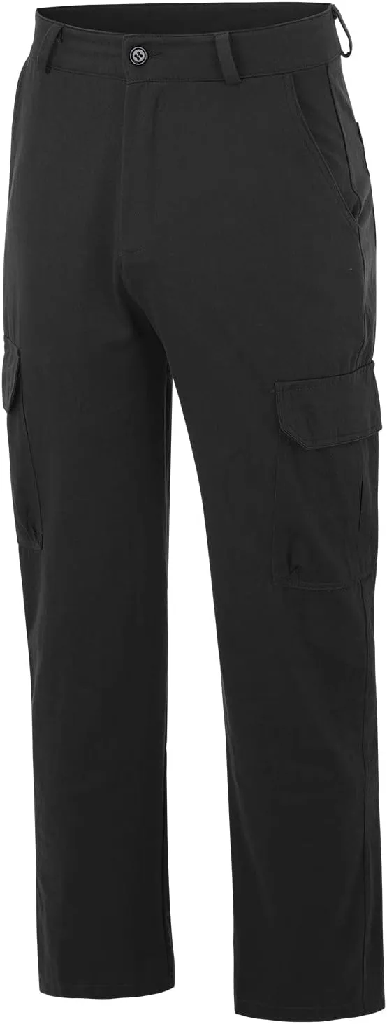 Mens Sweatpants Cargo Workout Pants for Running Sweatpants Hiking Casual Cotton Chinos Cargo Pants Drawstring Joggers