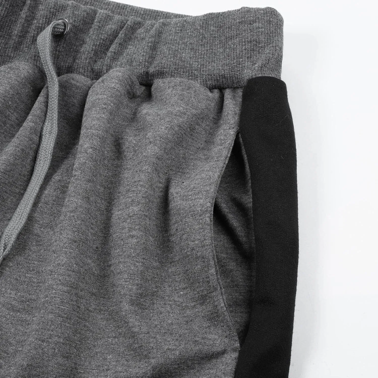 Mens Workout Cargo Sweatpants & Tall Elastic Drawstring Sweatpants for Men with Pockets for Workout Jogging Running