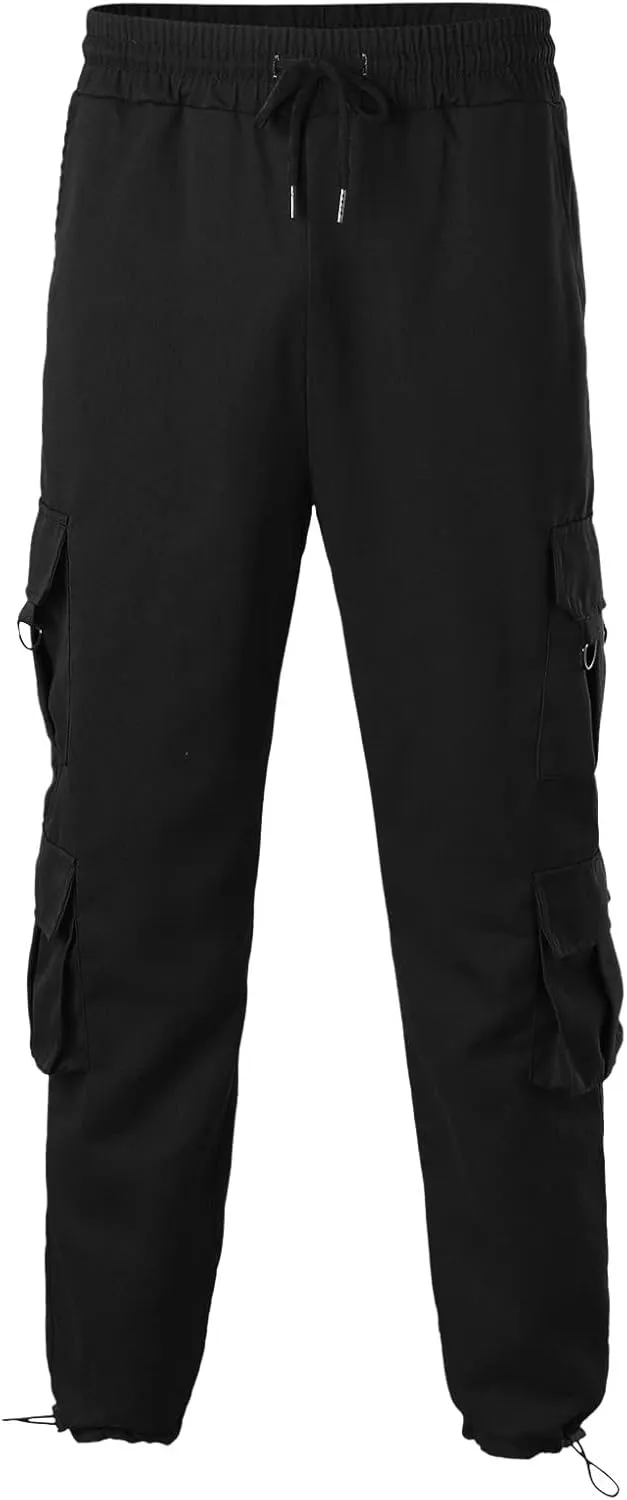 Mens Workout Cargo Sweatpants Pants Thermal Hiking Pants Men's Cargo Pants Lightweight Mens Work Pants Hiking Ripstop