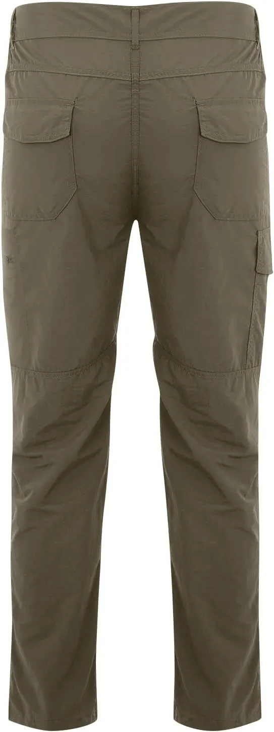 midelxp Slim Fit Cargo Pants for Men Ripstop Flex Tactical Pants Stretch Outdoor Work Pants with Multi Pockets Hiking Pants