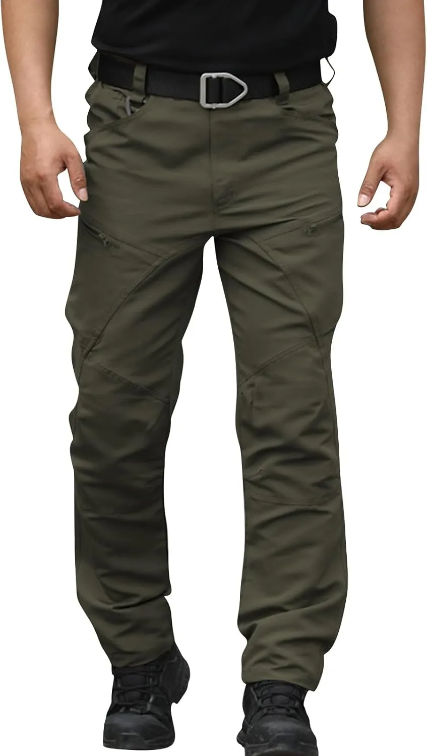Military Camo Pants Men Stretch Army Ripstop Joggers with Pockets Wild Substantial Military Athletic Cargo Pants