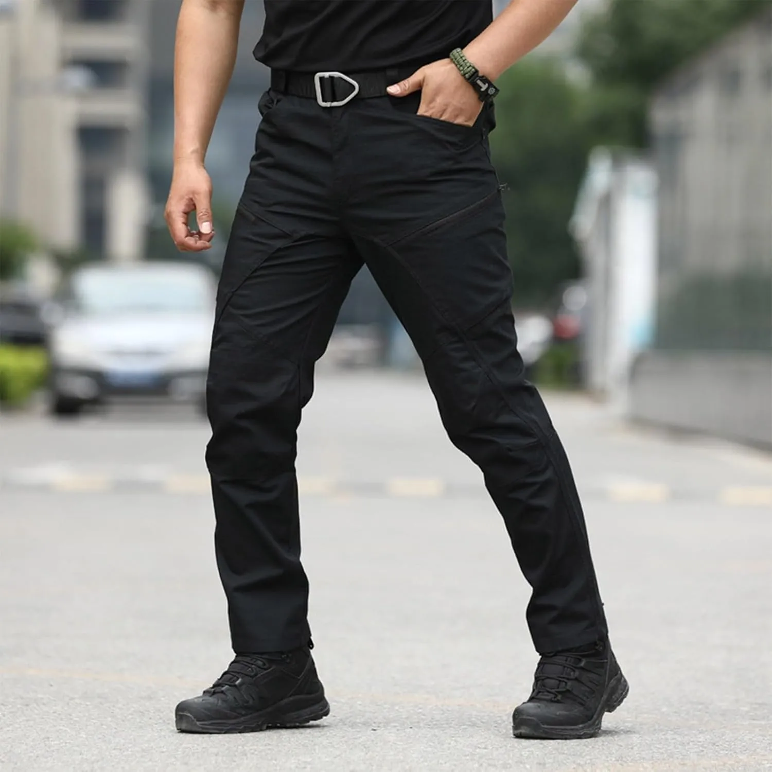 Military Camo Pants Men Stretch Army Ripstop Joggers with Pockets Wild Substantial Military Athletic Cargo Pants