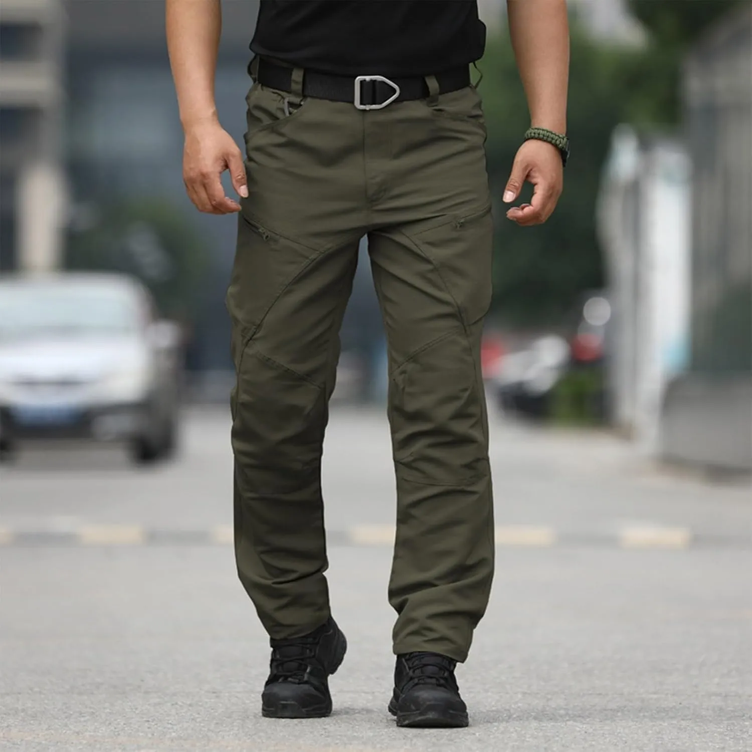 Military Camo Pants Men Stretch Army Ripstop Joggers with Pockets Wild Substantial Military Athletic Cargo Pants