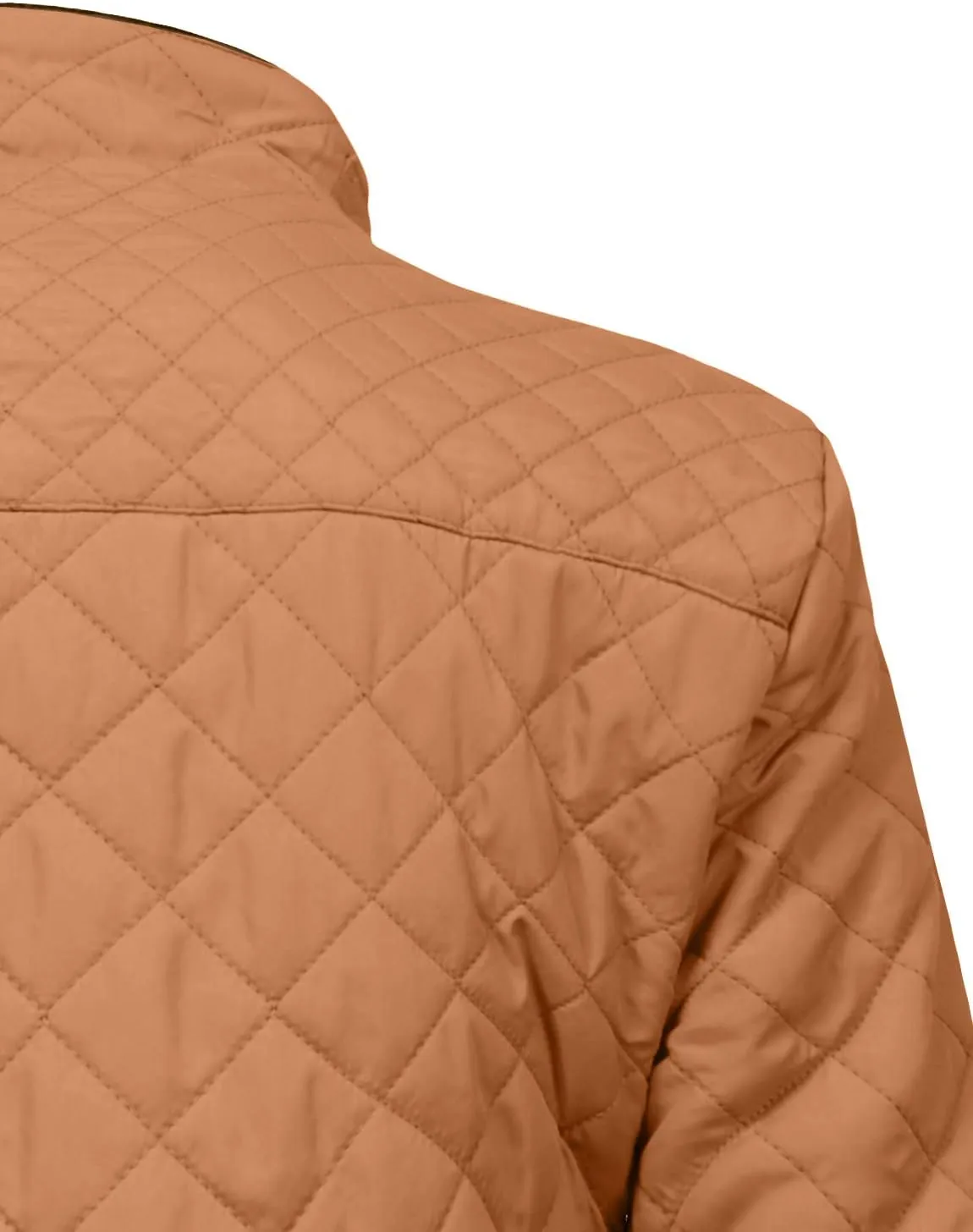 NE PEOPLE Womens Lightweight Quilted Zip Jacket (S-3XL)