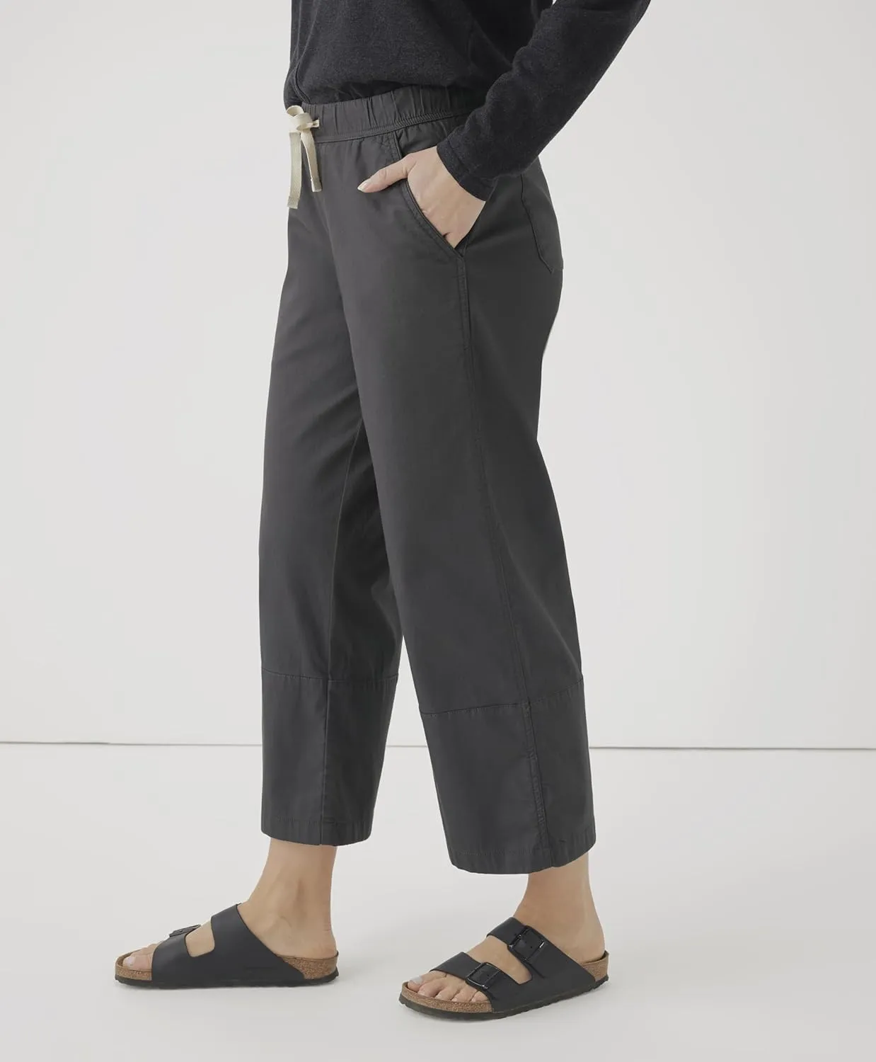 Pact Organic Cotton Women's Daily Crop Pants
