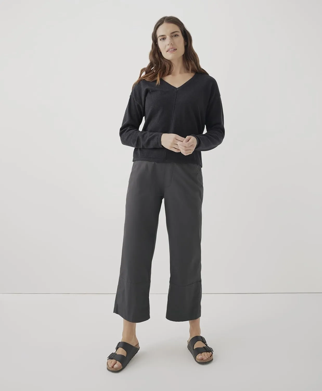 Pact Organic Cotton Women's Daily Crop Pants