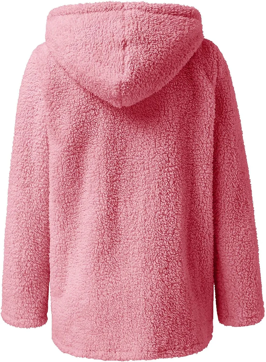 PeQAQ Fleece 2023 Winter Coat Women Plus Size Warm Soft Fuzzy Jackets Trendy Casual Outerwear Full Zip Up Hoodie Sweatshirts