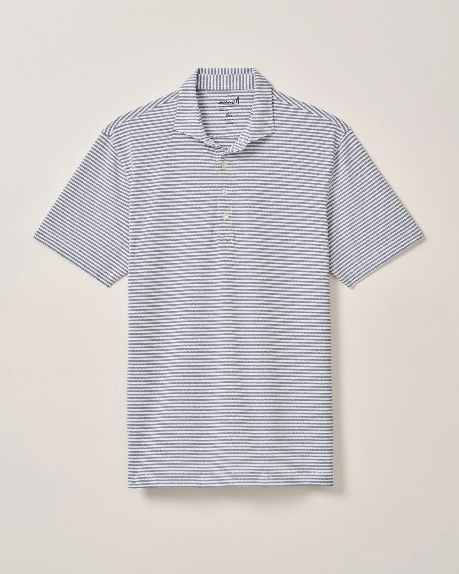 Performance Mesh Polo - Stetson Stripe