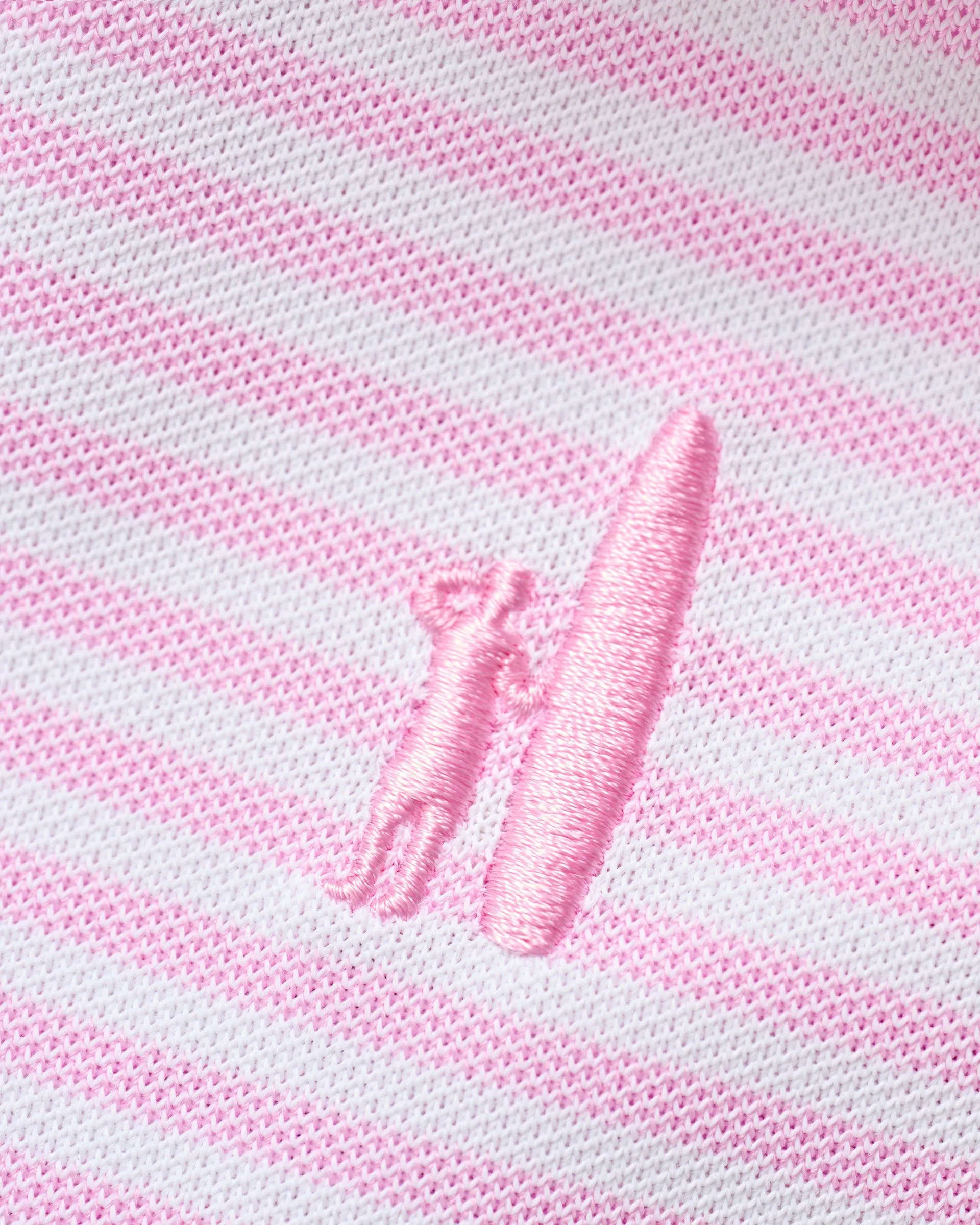 Performance Mesh Polo - Stetson Stripe