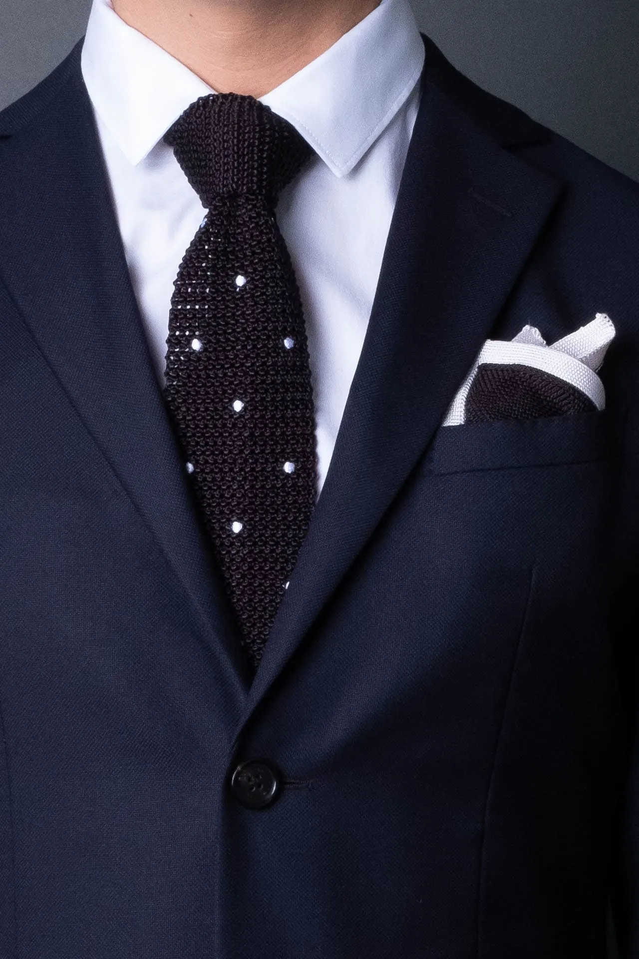 Polka Tie - Black