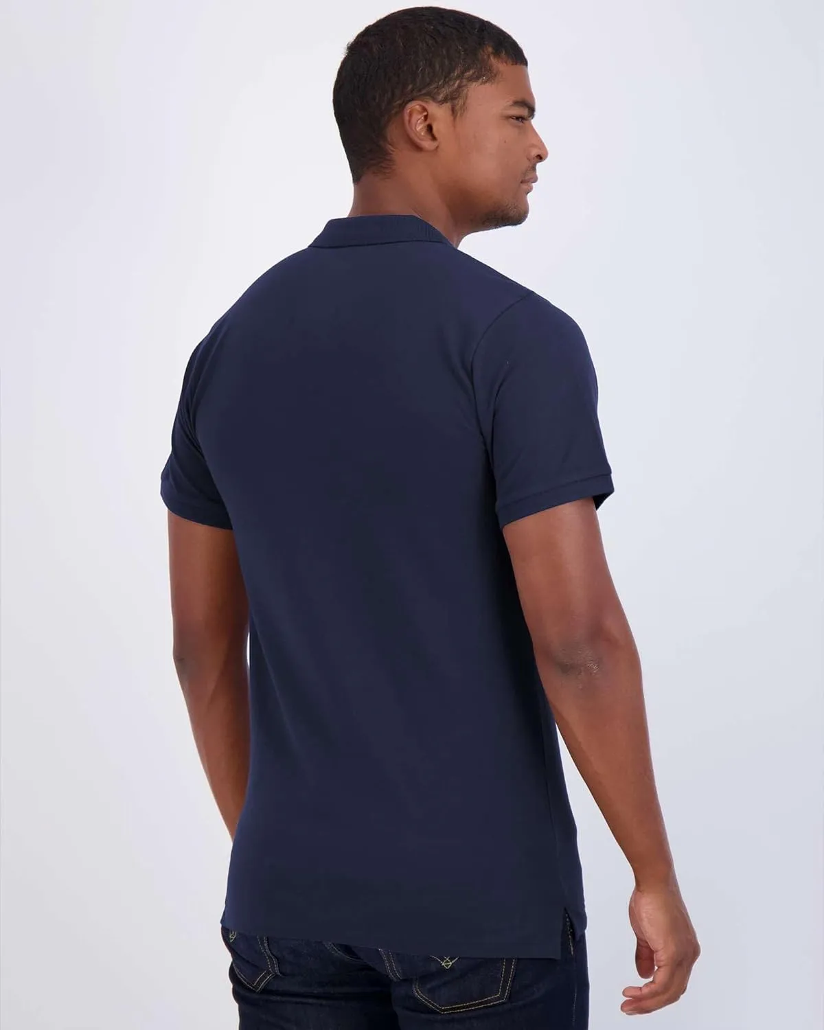 Real Essentials 3 & 4 Pack: Men's Cotton Pique Short Sleeve Polo Shirt - Performance Polo (Available in Big & Tall)