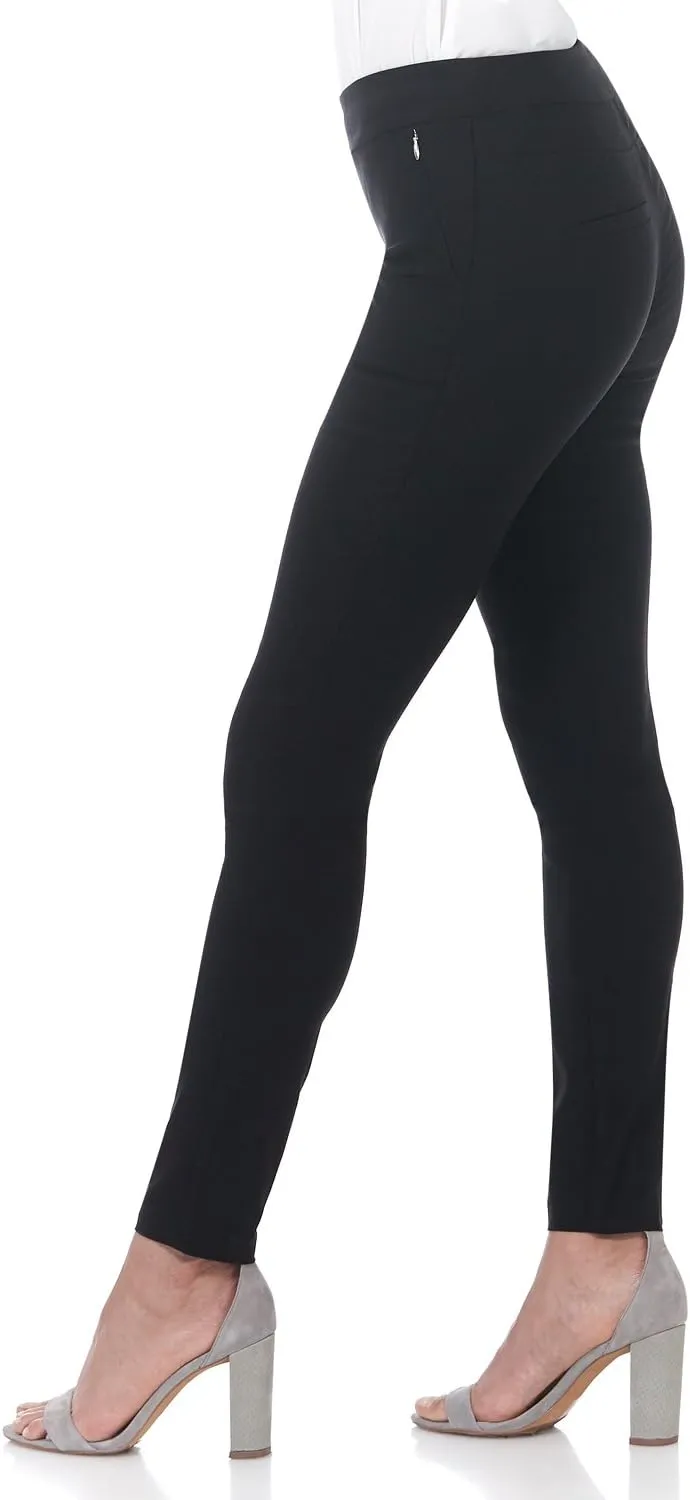 Rekucci Women's Ease into Comfort Modern Stretch Skinny Pant with Tummy Control