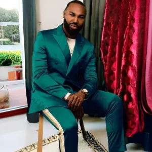 Ronnie Vol 1. Luxury DesignDouble Breasted SlimFit 2pc Suit