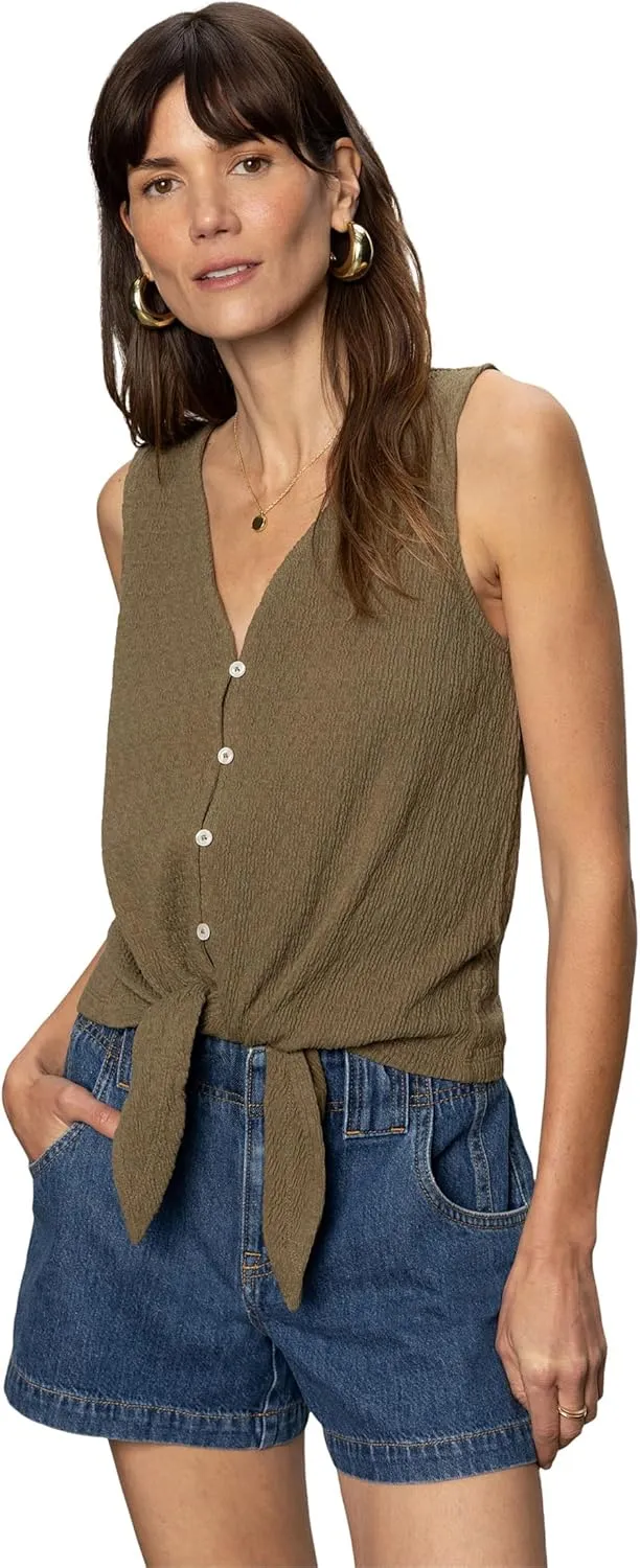 Sanctuary Women's Vacation Tie Shell