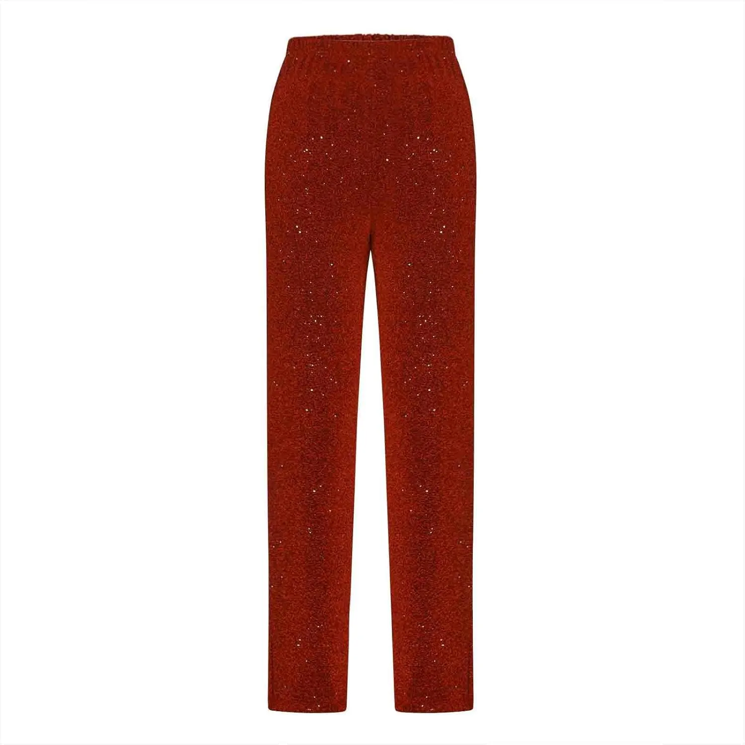 Sequin Pants for Women Fashion Y2K Yoga Workout Leggings Stretch High Waisted Elastic Streetwear Cozy Lounge Pants