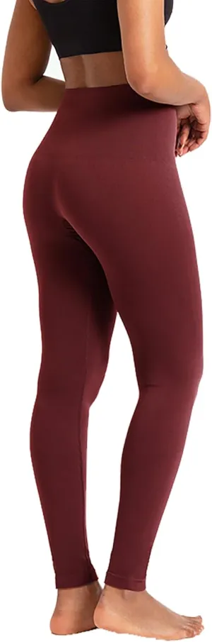 SHAPERMINT Comfort Mid-Waist Shaping Leggings for Women - Leggings for Women Tummy Control, Thick Non-See-Through