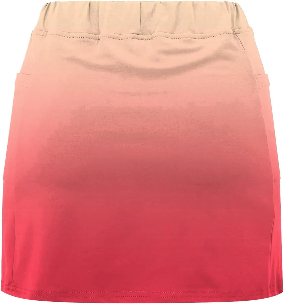Skirts for Women Plus Size Skorts with Shorts Tummy Control Tennis Golf Skirts High Waisted Athletic Skirt with Pockets