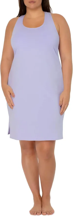 Smart & Sexy Cloud Cotton Comfort Collection Women's Lightweight Robe & Chemise Nightgown