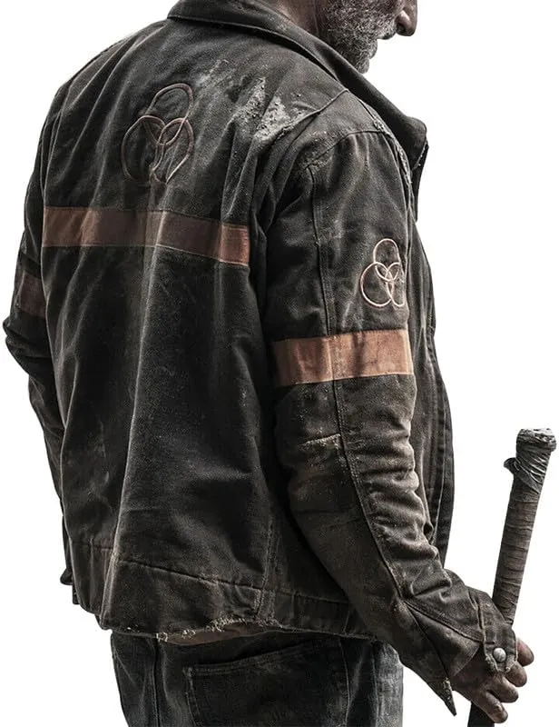 SpazeUp Suede Jacket Mens - Suede Trucker Coat Men - Fur Collar Brown Suede Leather Jackets Men
