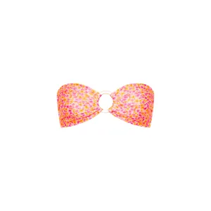 Strapless Bandeau Bikini Top - Sherbet Shimmer