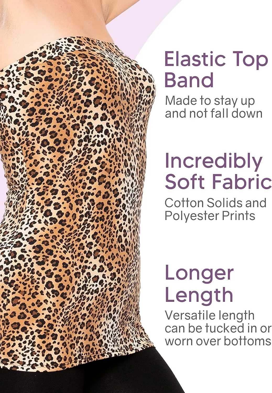 STRETCH IS COMFORT Women's & Plus Mid and Long Length Tube Top | X Small - 5X