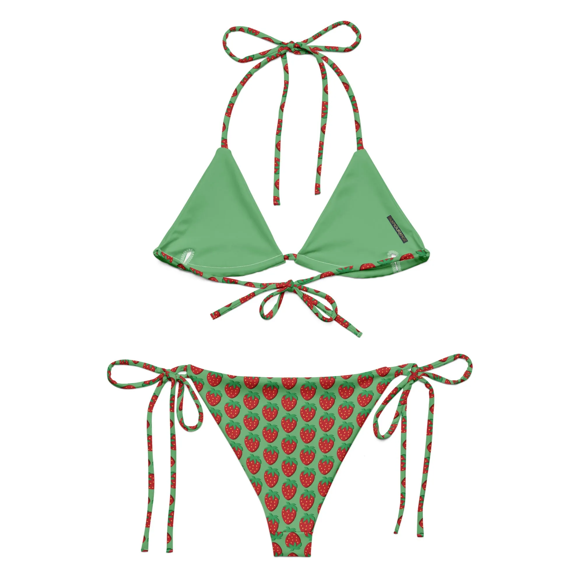 String Bikini (Glamourange Women Swimwear By Patterns - 004 Model)