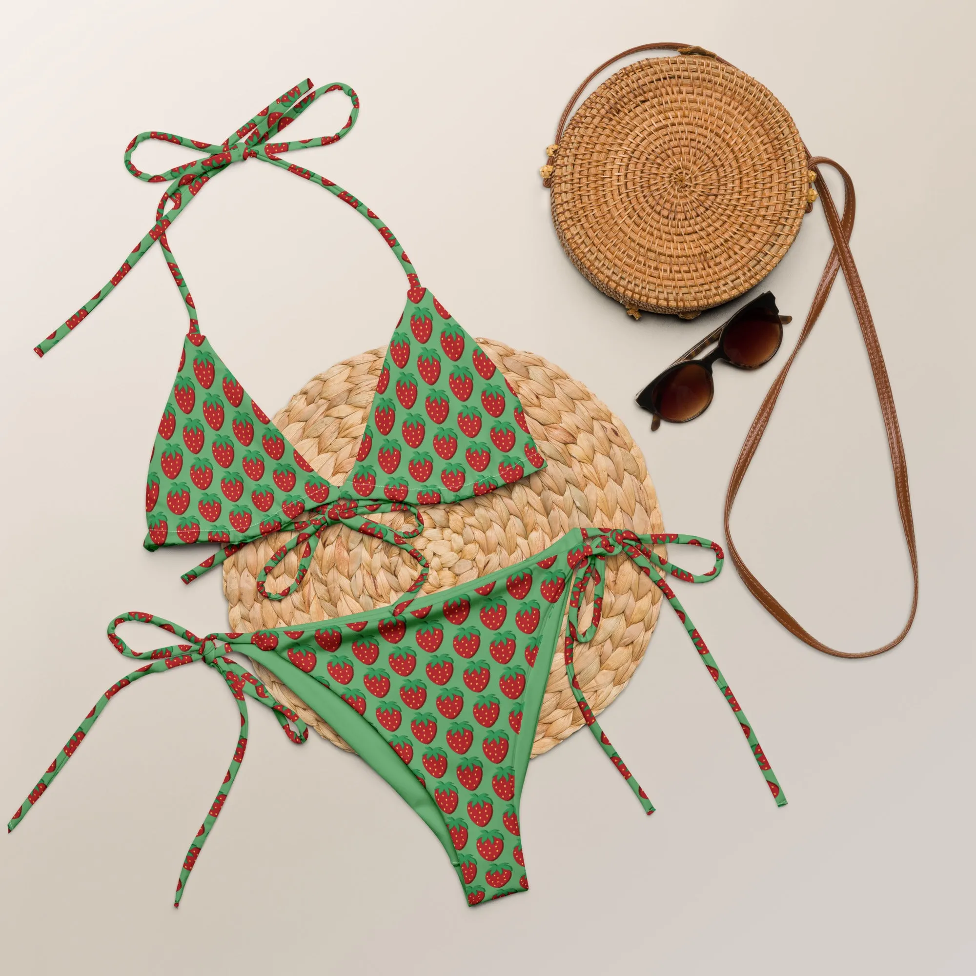 String Bikini (Glamourange Women Swimwear By Patterns - 004 Model)